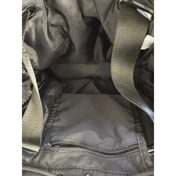 BEYOND YOGA Convertible Backpack Drawstring Tote Lightweight Black Gym Bag - Image 13