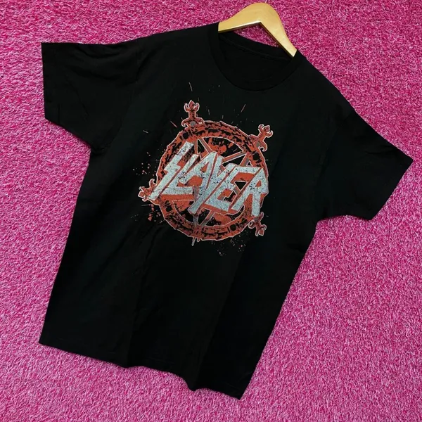 Slayer Raining Blood Rock Tshirt size Large - Image 3
