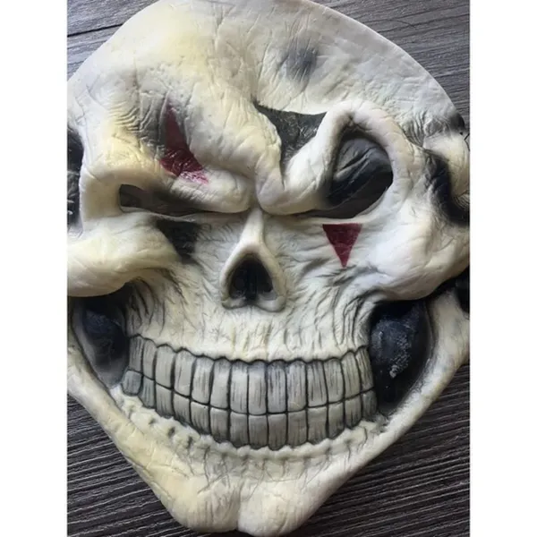 Vintage Skull‎ Skeleton Mask Halloween - Image 2
