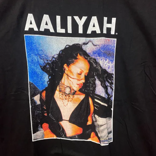 Aaliyah Age Aint Nothing but a Number New Jack Swing Tee XXL - Image 2