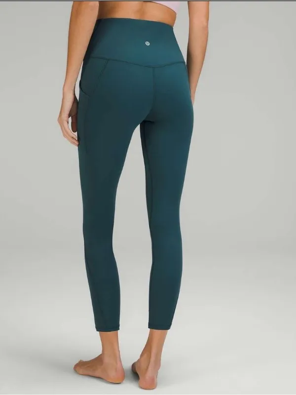 lululemon Align High-Rise Pant with Pockets - Green Jasper - Size 0 - Image 2