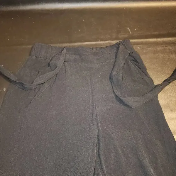 Wilfred Aritzia Womens Black High Waisted Wide Leg Faun Pants‎ XXS - Image 3