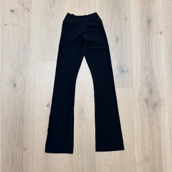White Fox Active Flare Leggings Stay Active Size XXS Black - Image 2