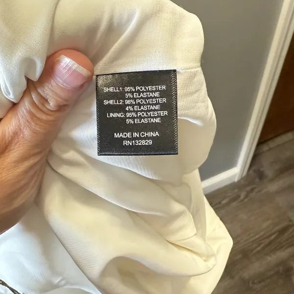 NBD Revolve NEW Jasper Mini Dress in Ivory‎ One Shoulder Size Small - Image 6