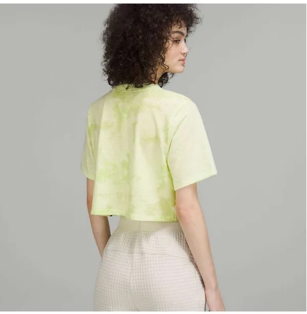 Lululemon Relaxed Cropped Crewneck T-shirt - Image 2