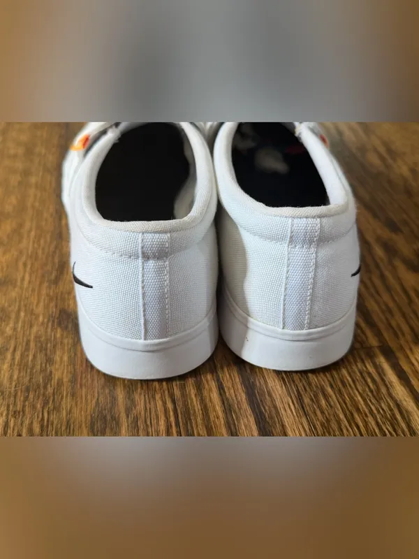 Nike Court Royale AC Slip White Canvas Women's Shoes Size 9 BQ9138-100 - Image 4