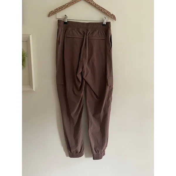 ATHLETA Chelsea Utility Joggers Mineral Brown Size 2 - Image 3