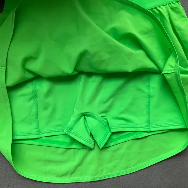 Alo Yoga Match Point Tennis Skirt Green Glow S - Image 5