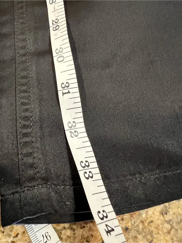 Alice + Olivia Black Satin Low Rise Bootcut Flare Pants Y2K Size 6 - Image 9