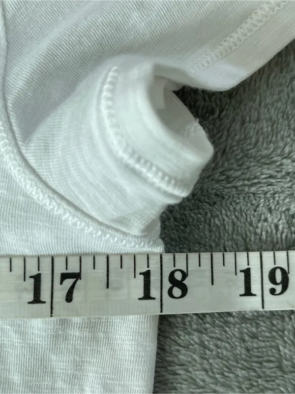 Lululemon love tee White round V-Neck T-shirt Classic Lightweight streetwear 8 - Image 6