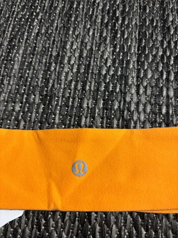Lululemon Fly Away Tamer Headband NEW Tiger Orange - Image 4