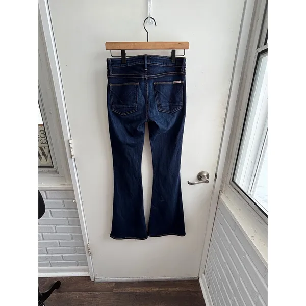Hudson Mia‎ 5 Pocket Mid Rise Flare Jeans 25 boho flattering layered retro modal - Image 3