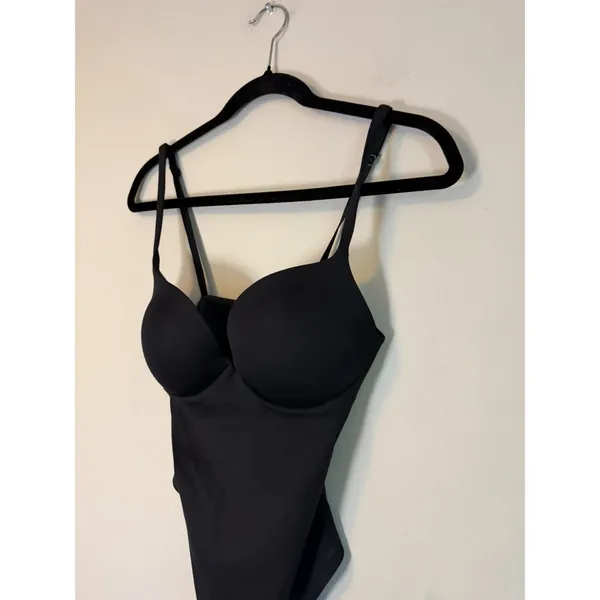 SKIMS Ultimate Body Onyx Black Push Up Thong Shaping Bodysuit Size S NEW $144 - Image 5
