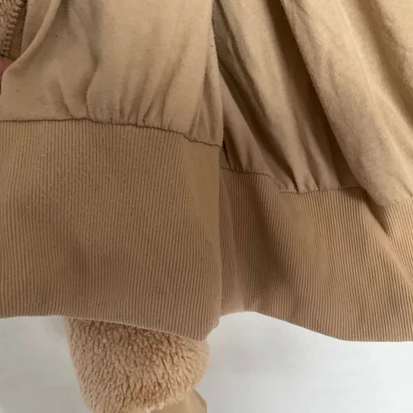 Alo Yoga Foxy Sherpa Jacket Camel M - Image 7