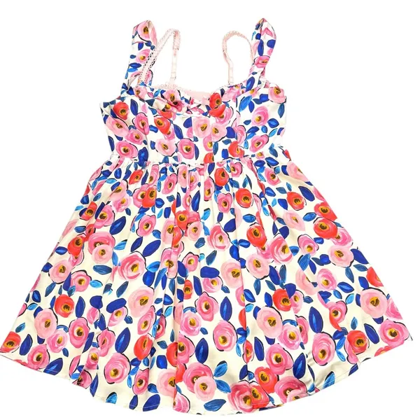 For Love and Lemons Gianna Mini Dress Floral Sleeveless Dress NWT Size Medium - Image 4