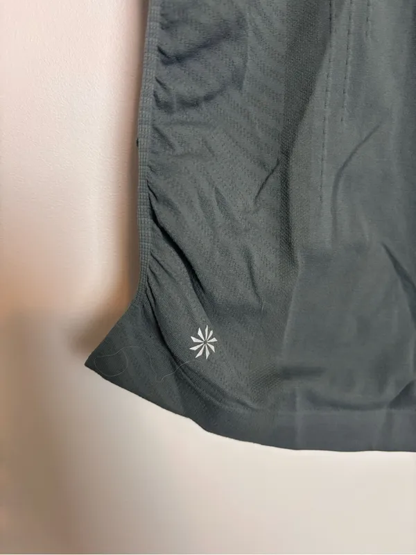 ATHLETA Gray Speedlight Seamless Sleeveless Tank Top - Color is Metropolis Grey - Image 6