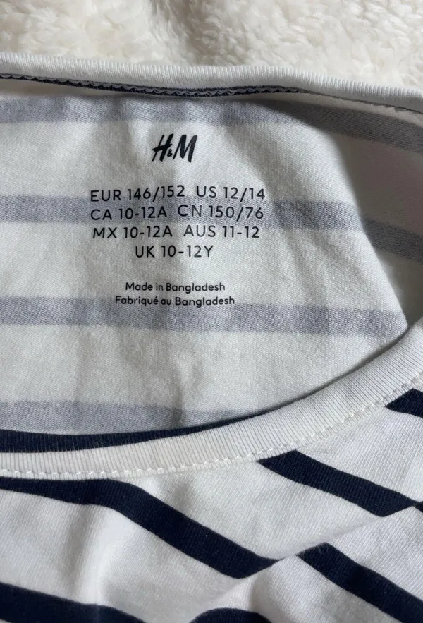 H&M Striped Top - Image 2