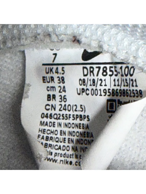 Nike Dunk High Rebel White Grey Teal Women’s 7 - Image 10