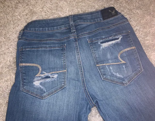 American Eagle Distressed Hi-rise Jeggings - Image 3