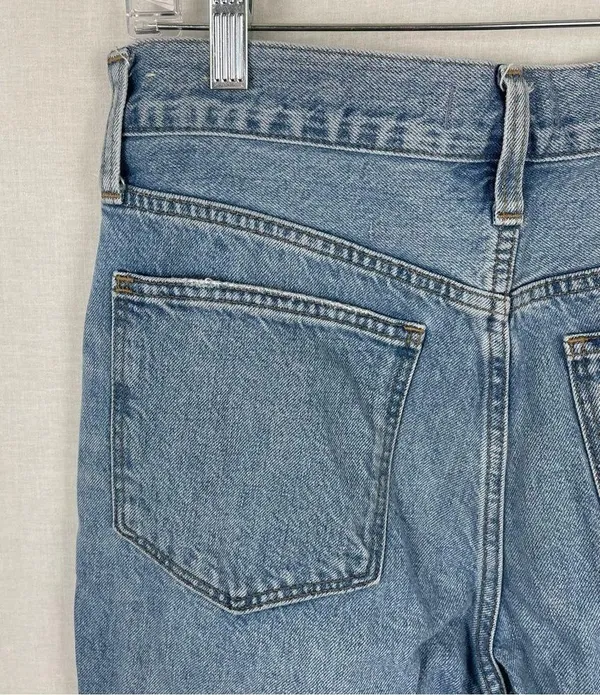 Madewell The Perfect Vintage Straight Distressed Rigid High Rise Jean - Image 5