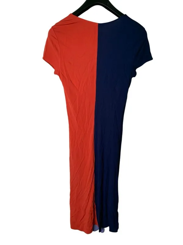 Tory Burch colorblock dress women's size small - Image 4