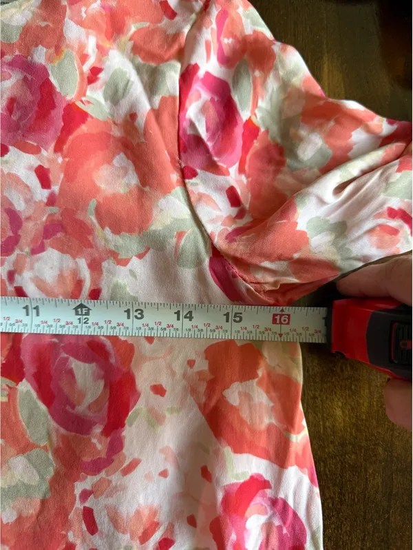 Tyler Böe Silk Floral Print Dress XS - Image 8