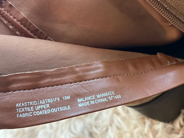 Anne Klein Women's Tan Suede Ankle Boots size 10 - Image 5