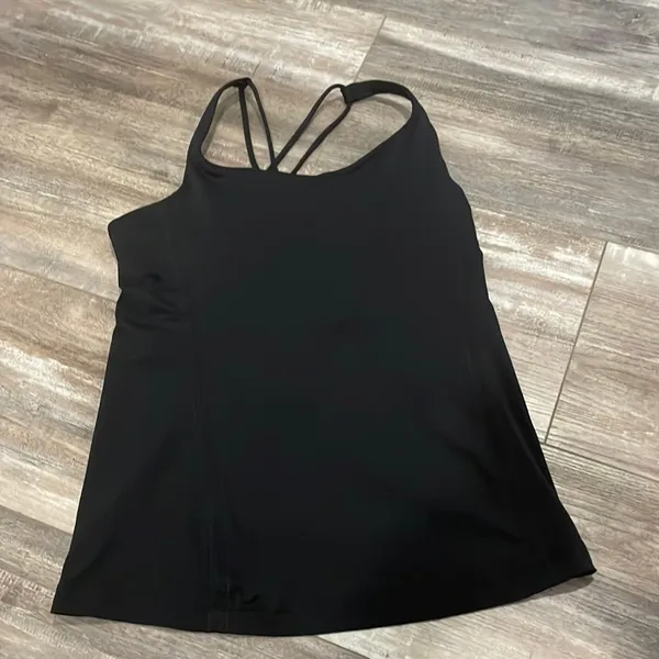 Lululemon Free to Be Black Strappy Tanktop - Image 3