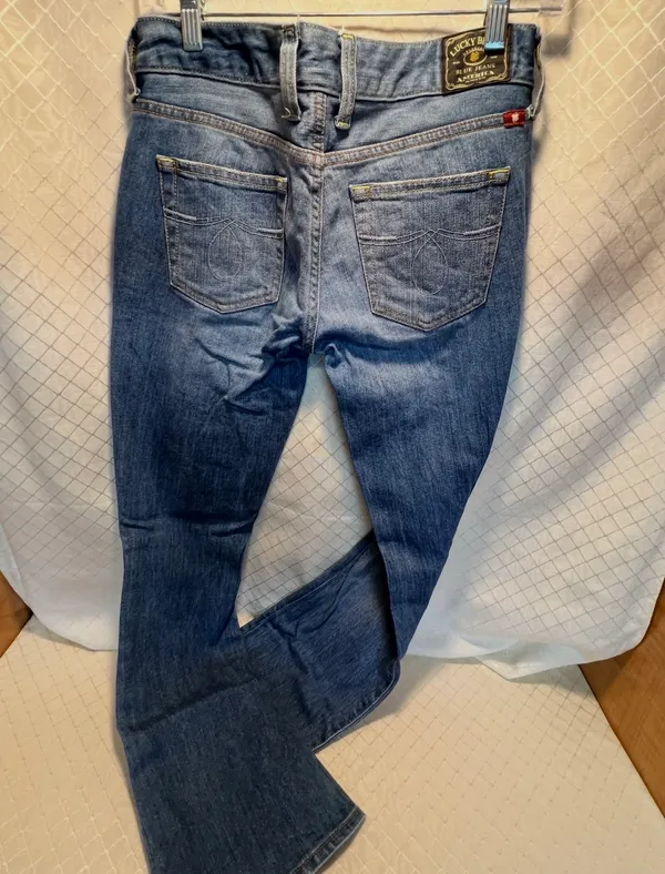 Lucky Brand Jeans Lola Boot Cut Blue Denim 0/25 - Image 6
