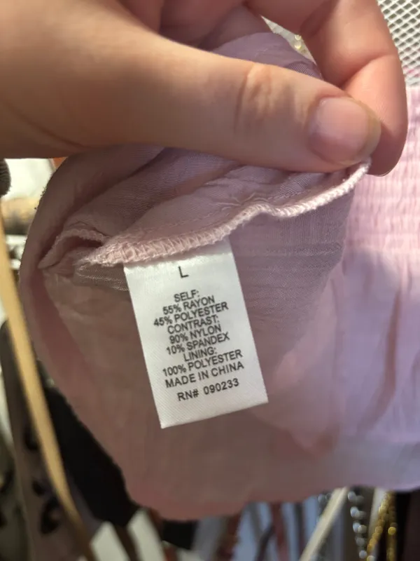 PacSun Pink Babydoll Top - Image 7
