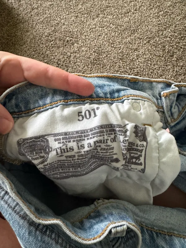 Levi’s 501 Shorts Denim - Image 4