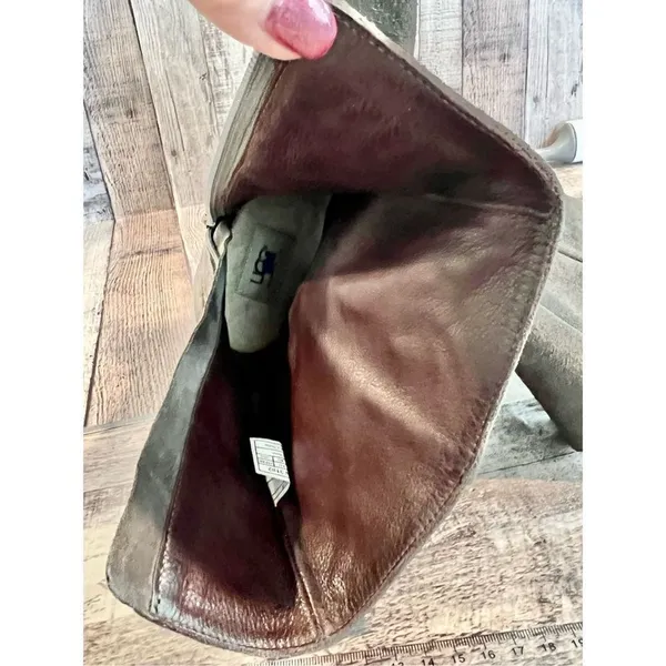 UGG Australia 3282 Cailyn Western Mid Calf Brown Suede‎ Distressed Boot sz 9 - Image 11