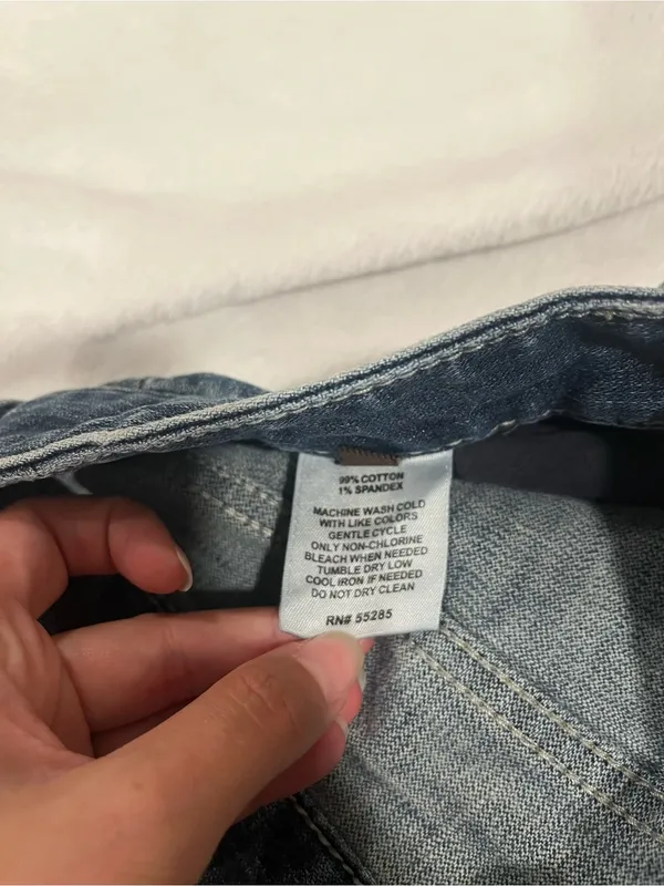 Express Straight Leg Jeans - Size 8R - Image 10