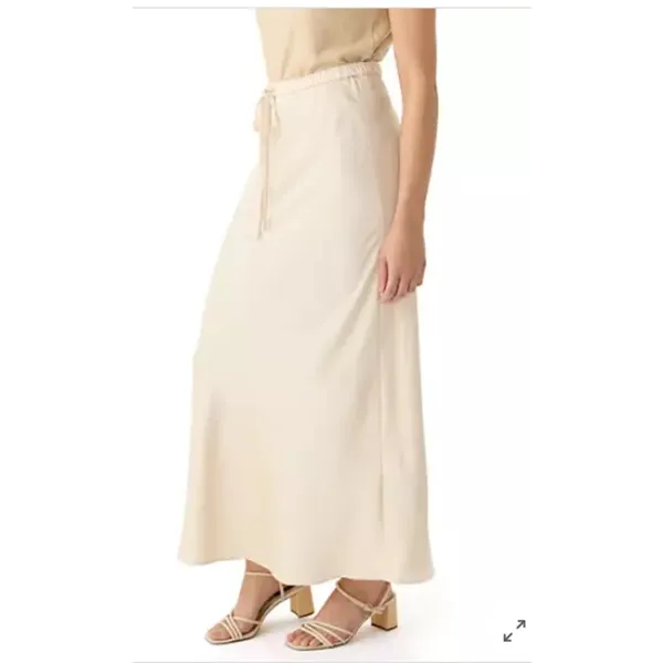 Parker‎ The Sasha Drawstring Satin Skirt Size Medium - Image 2