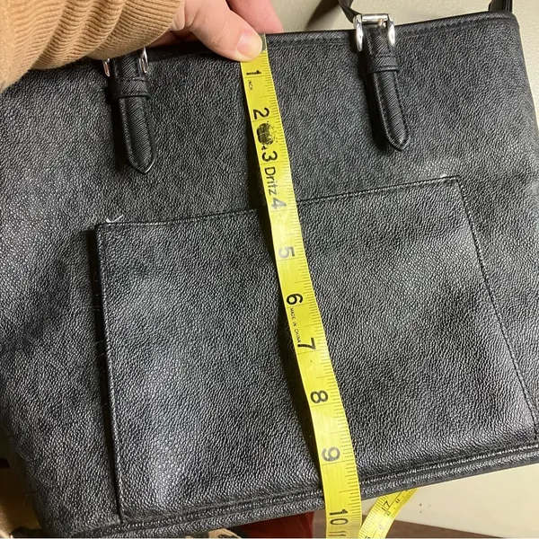 Michael Kors‎ medium size shoulder bag black gray - Image 11