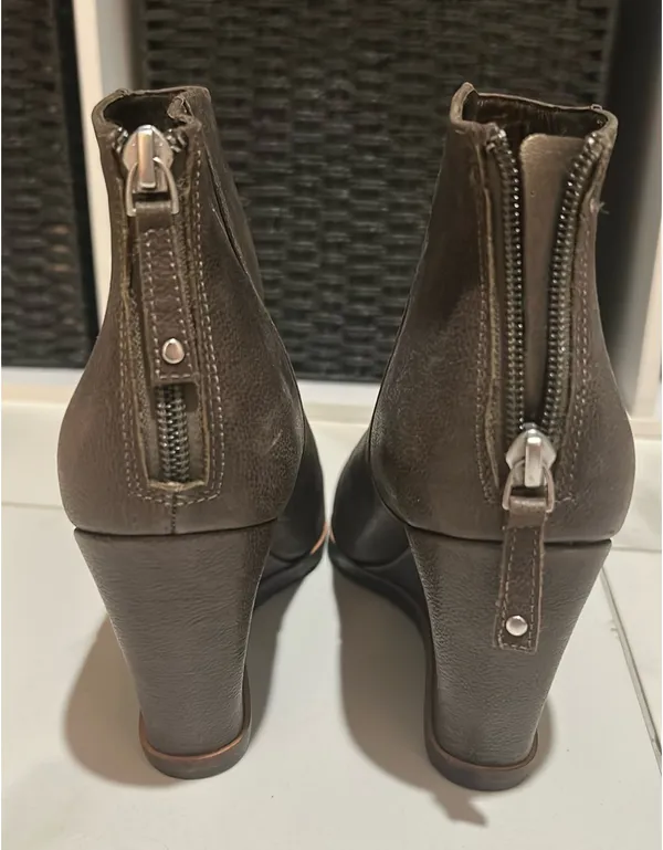 Paolo wedge linea booties - Image 7