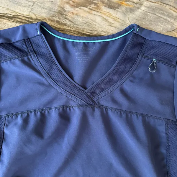 Scrubstar Scrub Top Nurse Small Blue - Image 2