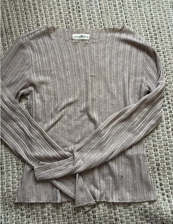 Natural Life Pearl Knit Layering Top - Image 3