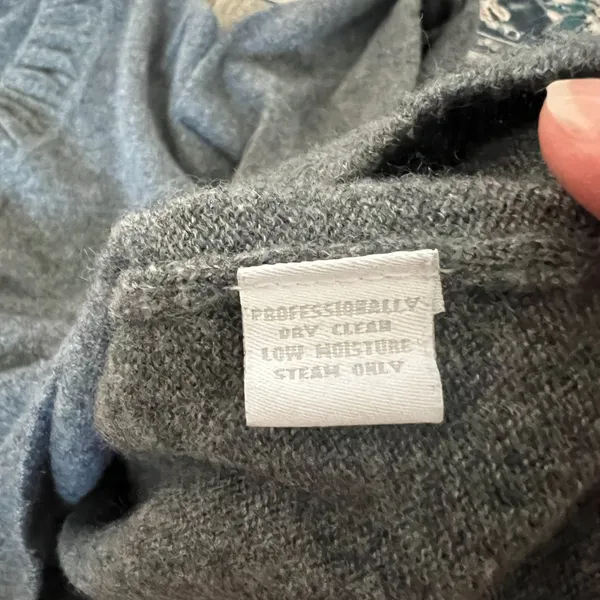 Charter‎ Club gray cashmere sweater size M - Image 7