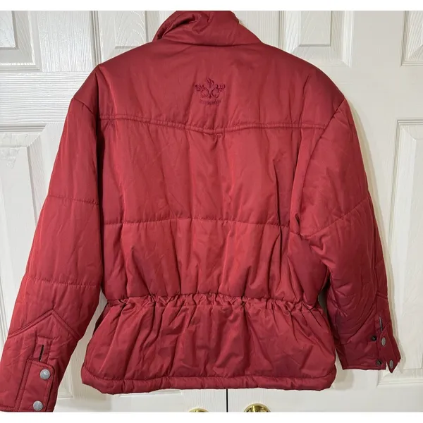 NWT Y2K‎ Inside Edge M Performance Pocket Quilted Outerwear Ski Winter coat - Image 12
