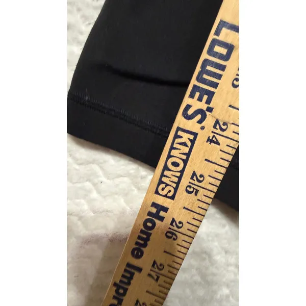 Lululemon Align High-Rise Crop 21 Black Nulu Yoga Leggings LW6BHCS Size 4 - Image 5