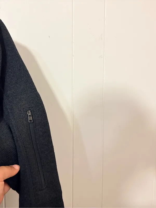 Patagonia Better Sweater Jacket Women’s XXL Black Full Zip Fleece Logo - Image 5