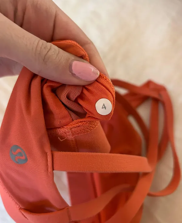 Lululemon Energy Bra Coral - Image 5