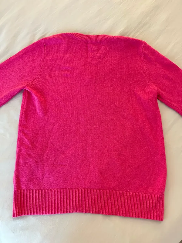 Loft Pink Knit Sweater - Image 2