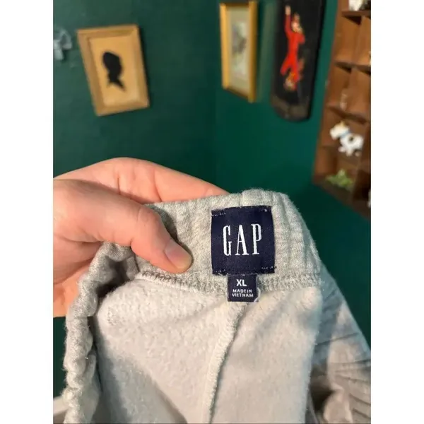 Gap Gray Joggers Sz Womens Xl Cotton - Image 2