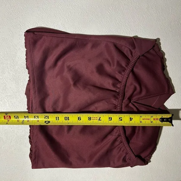 Charlotte Russe Strapless Twist Front Tube Top | Wine Red | Size M - Image 5