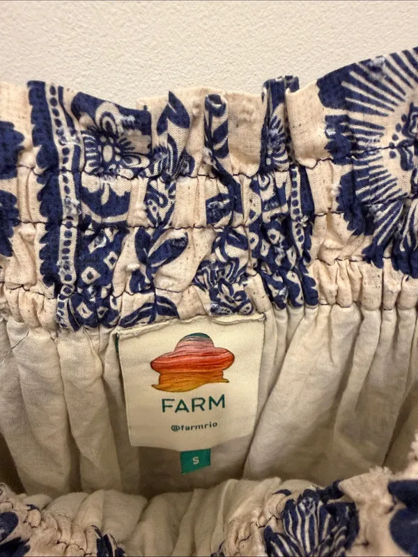 Farm Rio Blue Pineapple Garden Maxi Dress - Image 3