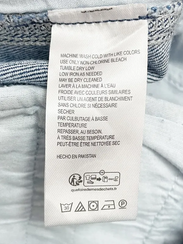 NWT PILCRO Anthropologie Jeans Sz 27 High Rise Wide Leg Trouser Contrast Stitch - Image 15