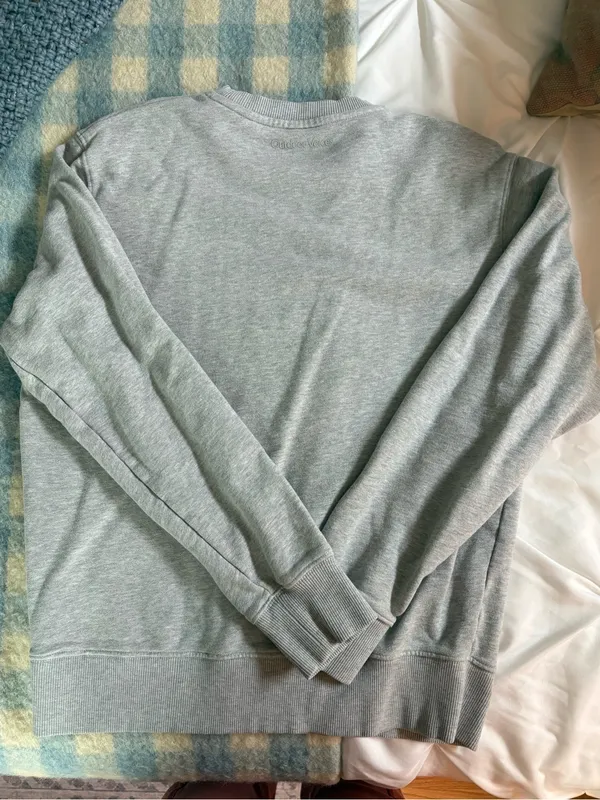 Outdoor Voices Light Gray Stratus Crewneck Sweatshirt - Image 8