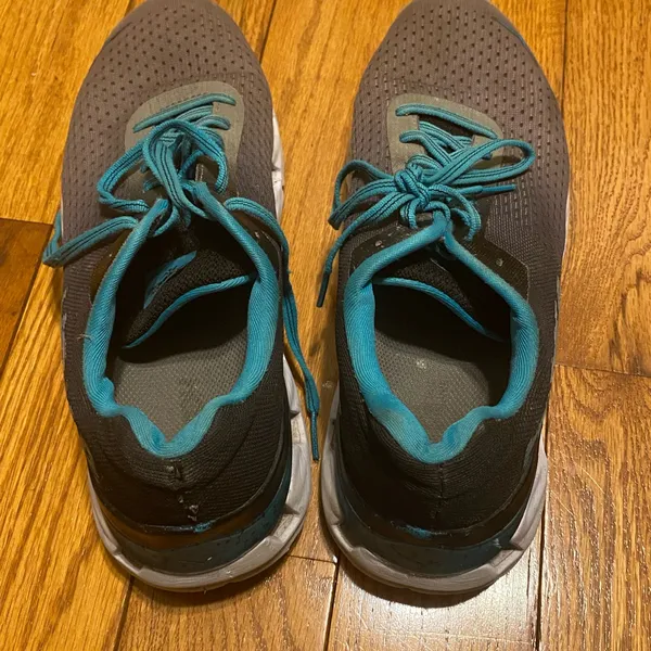 Women's‎ Hoka One One Elevon Road Running Shoes Bluebird Teal Gray Size 8.5 - Image 3